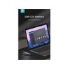 Devia USB-C Hub Leopard Series 5-in-1 EC135 - Deep Gray