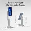Just Mobile stojan AluDisc Pro Stand MagSafe - Silver Aluminium