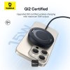 Baseus bezdrôtová nabíjacia magnetická podložka Simple Mini4 Qi2 15W čierna
