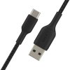 Belkin kábel Boost Charge Braided USB-A to USB-C 1m - Black