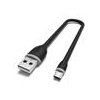 Satechi kábel Flexible USB to Micro USB 0.25m - Black