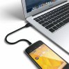 Satechi kábel Flexible USB to Micro USB 0.25m - Black