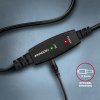 AXAGON ADR-210B, USB 2.0 A-M -> B-M aktívny prepojovací / repeater kábel, 10m
