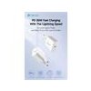 Devia sieťová nabíjačka Smart series PD Quick Charger 30W - White