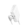 Belkin Boost Charge Pro 200W 4-Port USB-C GaN Charger - White