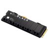 WD BLACK SSD NVMe 4TB PCIe SN850X, Gen4, (R:7300, W:6600MB/s), Chladič