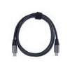 PremiumCord Kabel USB-C samec - USB-C samec, hliníkové krytky konektorov, bavlnený oplet, 2m