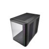 FSP M580-BA/Midi Tower/Transpar./Čierna