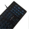 White Shark Gaming membrane keyboard TACHI, US, black