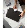 TOMTOC THE HER, Taška na notebook 16'' Gray