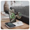 Hyper HyperJuice Qi2 4-in-1 Magnetic Charging Stand - White