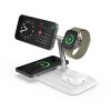 Hyper HyperJuice Qi2 4-in-1 Magnetic Charging Stand - White