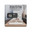 Hyper HyperJuice Qi2 4-in-1 Magnetic Charging Stand - White