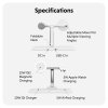 Hyper HyperJuice Qi2 4-in-1 Magnetic Charging Stand - White