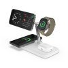 Hyper HyperJuice Qi2 4-in-1 Magnetic Charging Stand - White