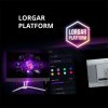 Lorgar 27MP1, plochý herný monitor 27´´, 4K UHD 3840x2160, 1 000 000:1, 1ms, 1000cd, HDMI, DP, USB-C(90W), 2.1 repro
