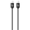 ALIGATOR Dátový kábel POWER 3A, USB-C/USB-C, čierny