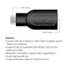 Club3D Redukcia USB 3.1 Type-C na USB 3.0 Typ A (M/Ž)