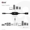 Club3D Kabel USB-C na USB-A, Aktivní adaptér/kabel, 5 Gbps (M/F), 10m