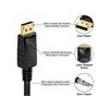 PremiumCord DisplayPort 1.4 kabel M/M, pozlátené konektory, 2m