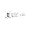 PremiumCord DisplayPort 1.4 kabel M/M, pozlátené konektory, 2m