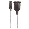 MANHATTAN prevodník USB na sériový port (čip FTDI FT232RL, 45 cm)