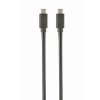 GEMBIRD Kabel USB 3.1 Type-C na Type-C kabel (CM/CM), 1m, datový, černá