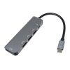 PremiumCord Adaptér USB-C na HDMI + USB3.0 + 2x USB2.0 + PD(power delivery)