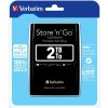 VERBATIM HDD 2.5" 2TB Store 'n' Go USB 3.0, čierna