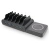 LMP DuoCharge 5+1 Port 150W + 5x UCB-C Cables 30cm - Black