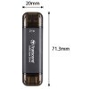 Transcend ESD310C 1TB, External SSD, USB 10Gbps, Type C/A
