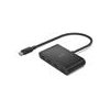 Belkin Connect USB-C to 4-Port USB-C Hub - Black
