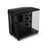 NZXT case H6 Flow / 3x120 mm fan / tempered glass / mesh panel / black