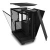 NZXT case H6 Flow / 3x120 mm fan / tempered glass / mesh panel / black