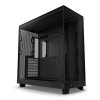 NZXT case H6 Flow / 3x120 mm fan / tempered glass / mesh panel / black