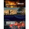 Braid + Machinarium + Osmos + Revenge of The Titans (PC)  Steam Key