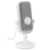 Endorfy Solum Voice S Onyx Mikrofon, drátový, stojánek, pop-up filtr, RGB podsvícení, 3,5mm jack, USB-C, red. na USB-A, bílá