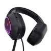 TRUST Herní sluchátka GXT 416 ZIROX, LED, USB, 3.5mm Jack, černá