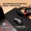 HP HyperX Pulsefire Saga Pro/Herná/Optická/Pre pravákov/26 000 DPI/USB+BT/Čierna