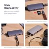 Adam Elements CASA X DP USB-C 8K 10-in-1 Hub - Grey