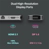 Adam Elements CASA X DP USB-C 8K 10-in-1 Hub - Grey