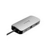 Adam Elements CASA X DP USB-C 8K 10-in-1 Hub - Grey