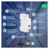 NOUS D1Z, ZigBee DIN SMART Switch, prepínač