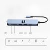 HAWK HUB 6v1 USB-C / USB-A / HDMI/ SD/TF HUB601