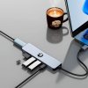 HAWK HUB 6v1 USB-C / USB-A / HDMI/ SD/TF HUB601