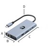 HAWK HUB 11v1 USB-C / USB-A / HDMI/VGA/SD/TF/RJ45