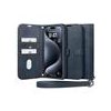 Spigen puzdro Wallet S Pro pre iPhone 15 Pro - Navy