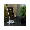 Satechi 2-in-1 Magnetic Wireless Charging Stand - White Aluminium
