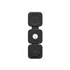 Belkin Boost Charge Pro 3-in-1 Magnetic Wireless Charging Travel Pad with Qi2 15W - Black