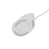 Vertikálna myš Natec CRAKE 2 PRO/Vertikálna/Optická/Pre pravákov/12 400 DPI/Drôtové USB-A/Biela